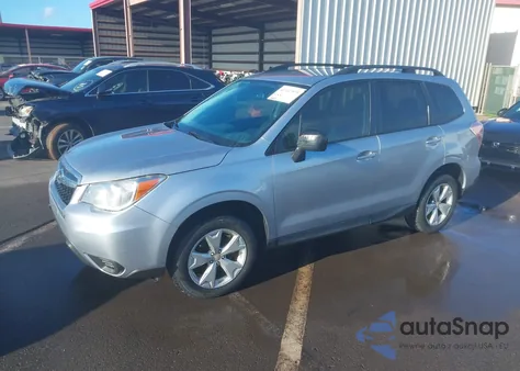 2016 Subaru Forester 2.5I из США, поврежденный, VIN JF2SJABC4GH560281